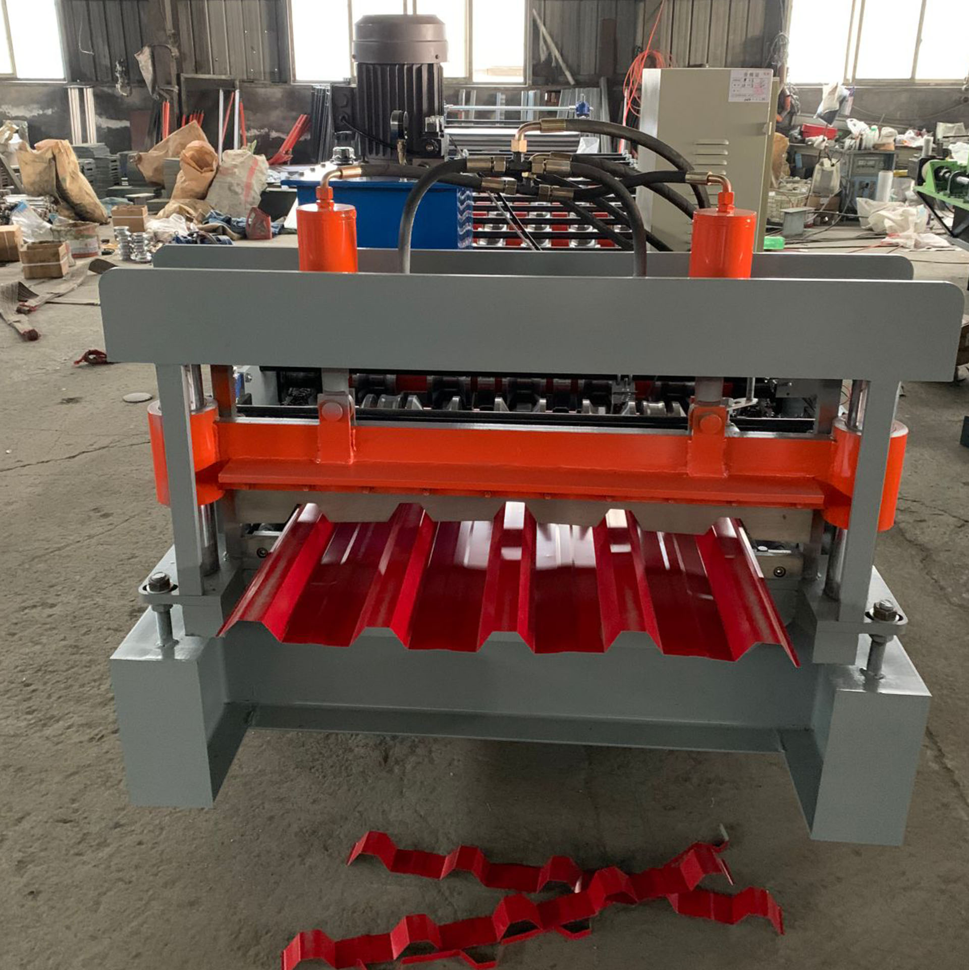 720 type roll forming machine (customized for customers in Zambia)