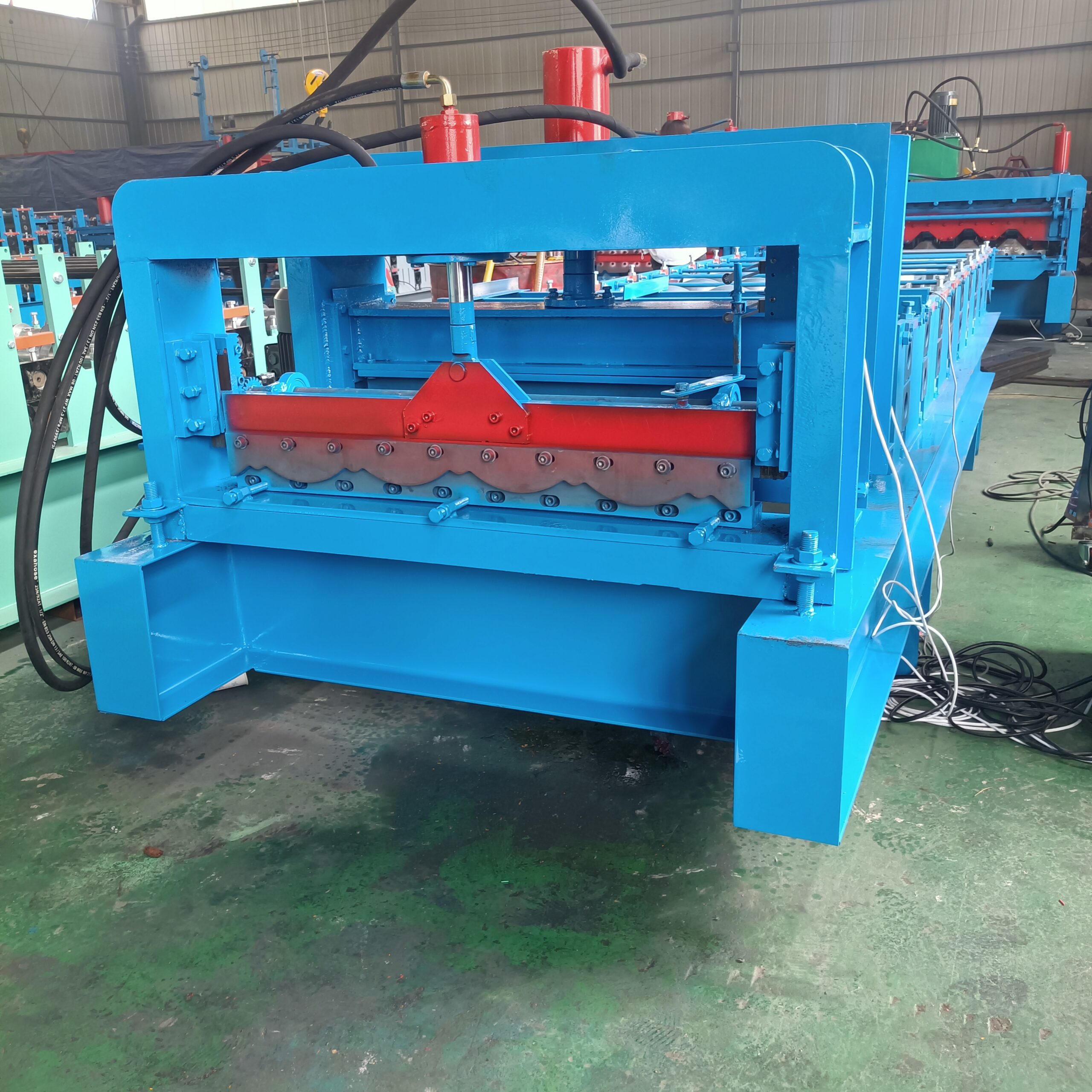 828 Glazed Tile Roll Forming Machine