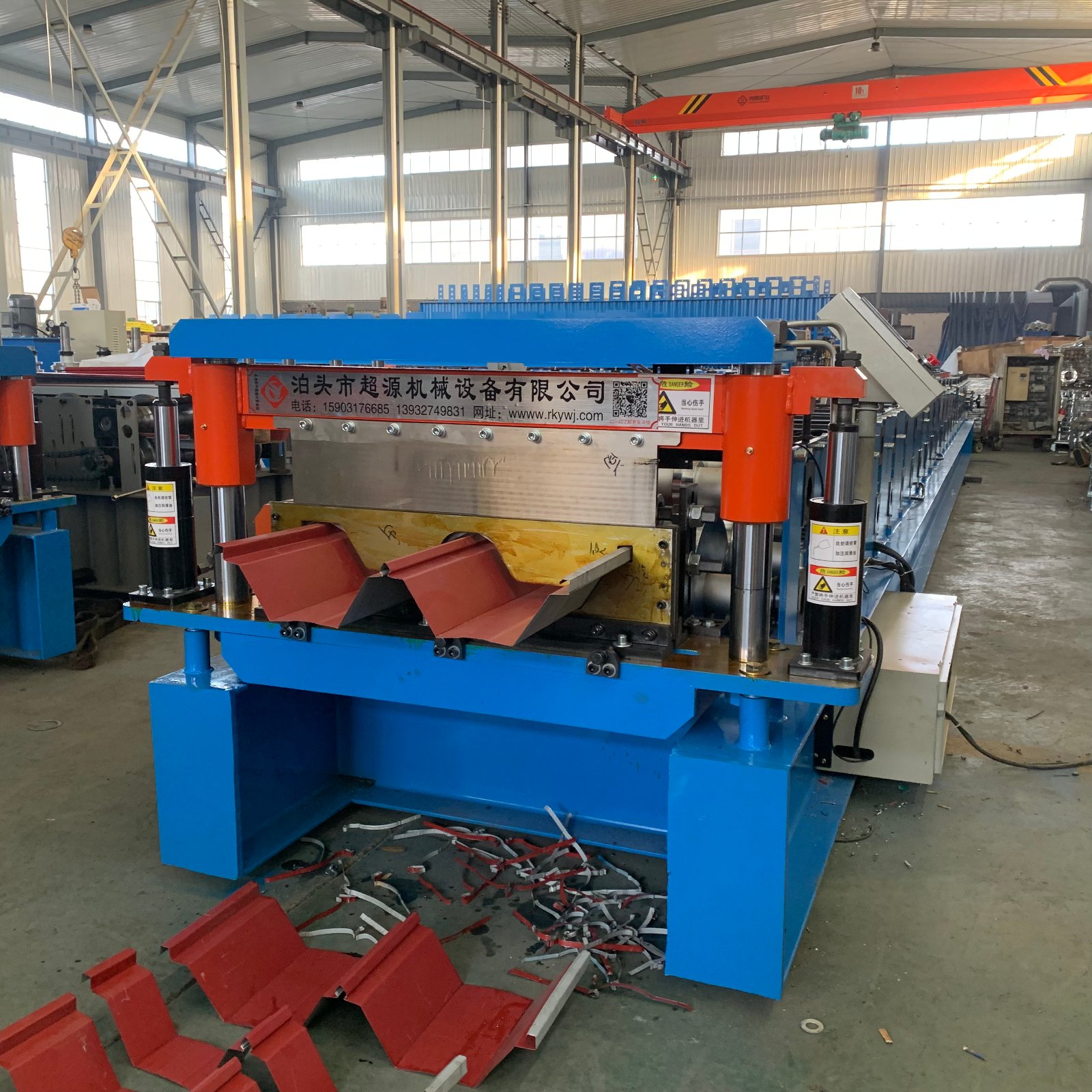 Model 666 Standing Seam Roll Forming Machine